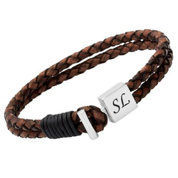 Lederarmband Vintage, Personalisierbar