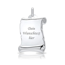 925er Silberkette Noira, mit Gravur