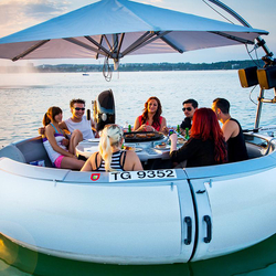 Barbecue auf dem Bodensee, 2 Stunden für 10 Personen