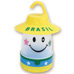 Lanterne sourire LED, Brésil "multicouleur"