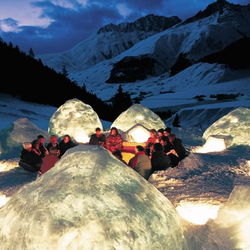Nuit en igloo, construit de vos propres mains