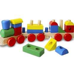 Petit train empilable, 15 pièces